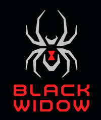 Black Widow logo | Pilson Ram Super Center in Charleston IL